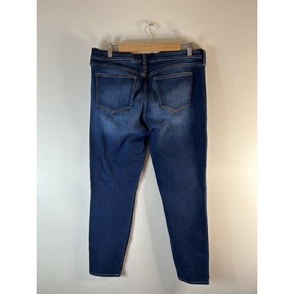 J. Crew Jeans Womens Blue High Rise Skinny Ankle Stretch Denim Size 31/28 - Picture 7 of 16